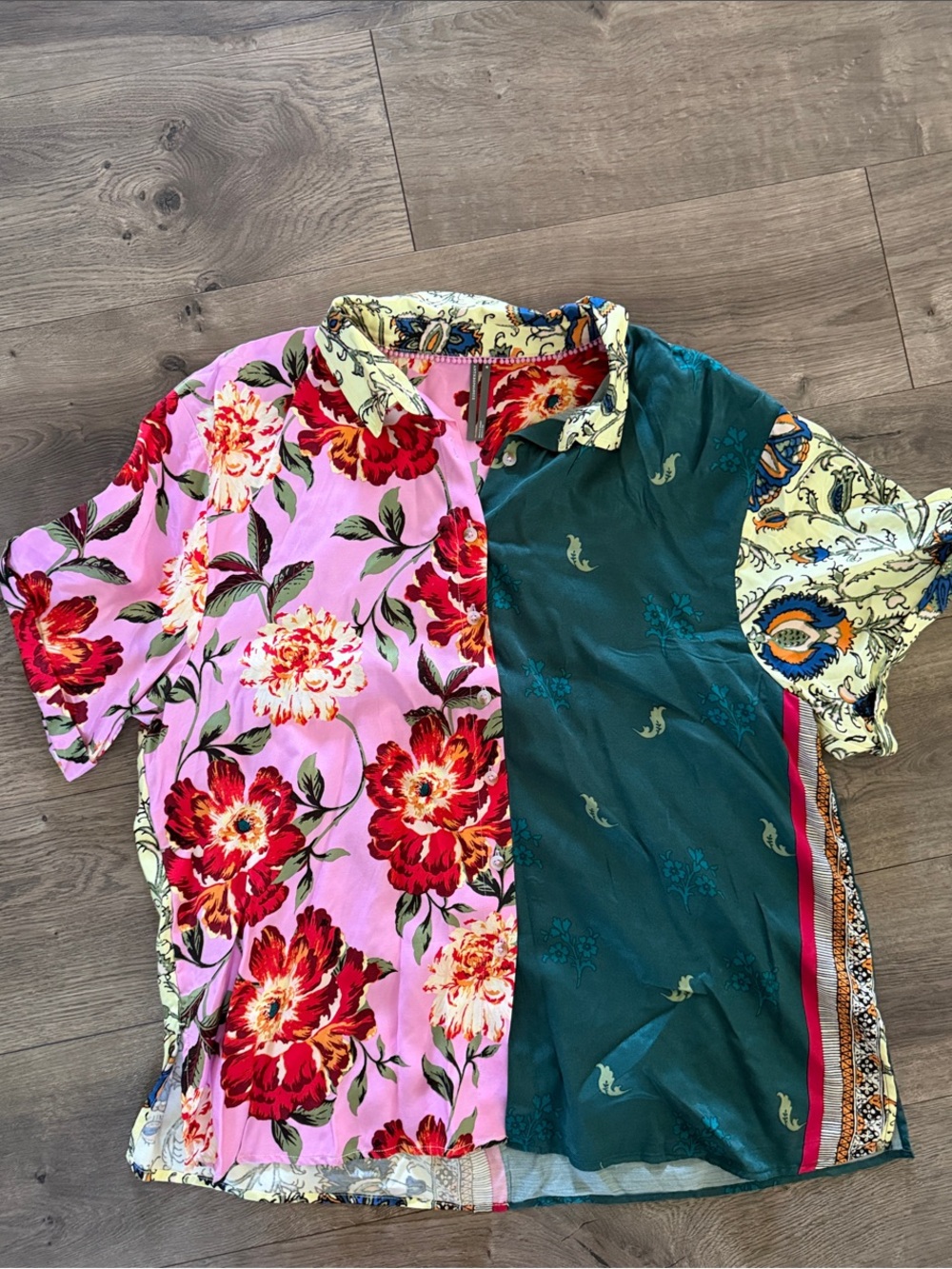 Maeve by Anthropolgie The Paz Buttondown Shirt – Mixed Print – Size M